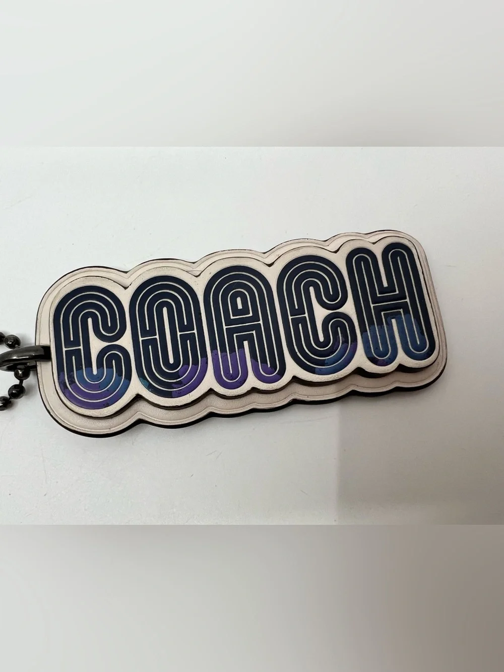 Coach Stacked Glove Tanned Leather Hang Tag 69570